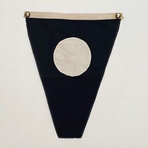 Vintage Navy Cotton Nautical Signal Flag “2”